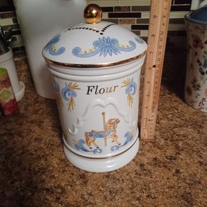 Lenox carousel canister